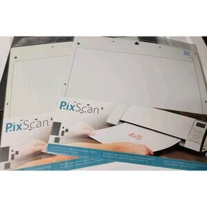 TWO Silhouette Cameo PIXSCAN MAT Cutting Area 8.5in X 11.5 In One Mat